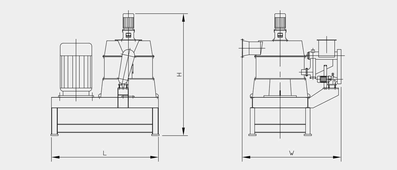 pulverizer drawing